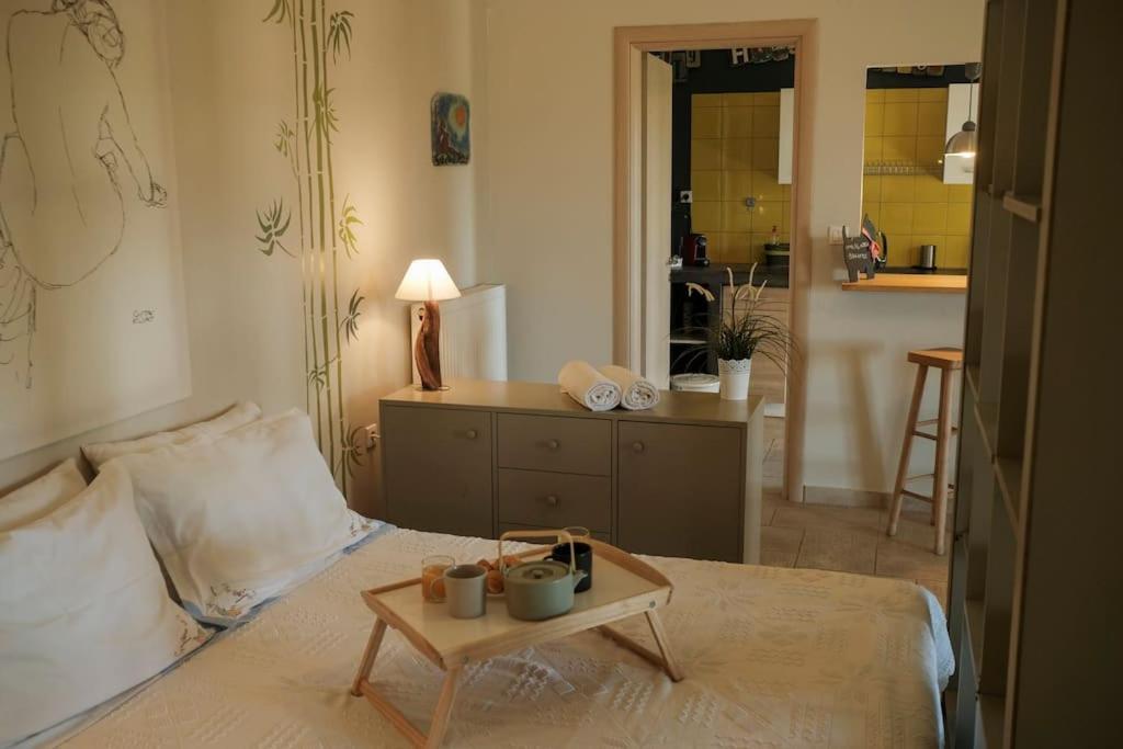 Apartment With Garden In Thessaloniki. Екстер'єр фото
